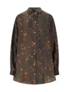 Uma Wang Shirt Woman In Brown