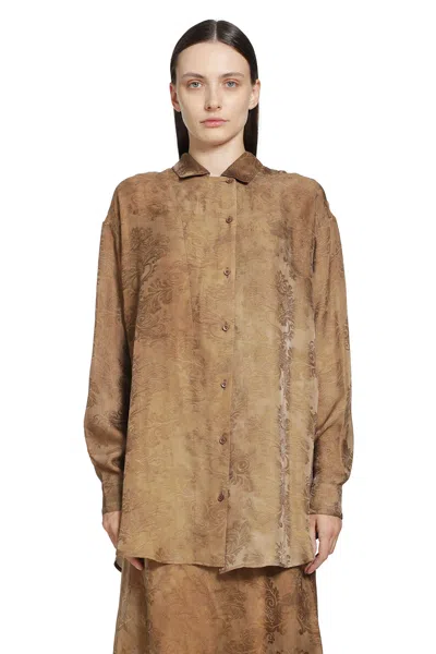 Uma Wang Tyesha Top In Brown