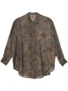 Uma Wang Tyesma Blouse In 灰色