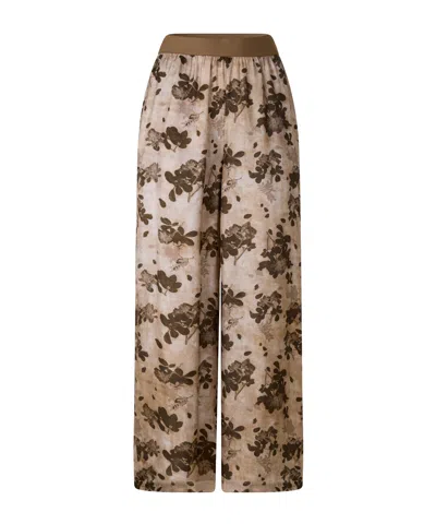 Uma Wang Uma Wan Pansy Pants Ld63 In Multi