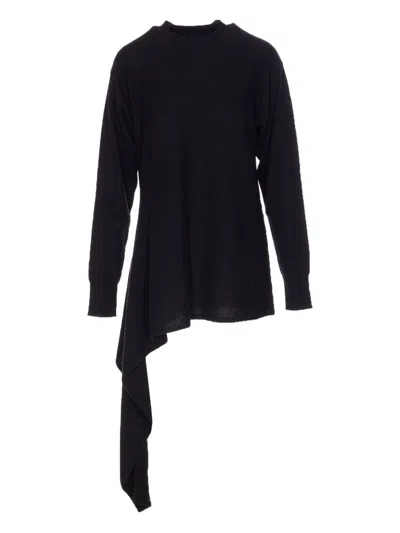 Uma Wang Cashmere Turtle-neck Sweater In Black