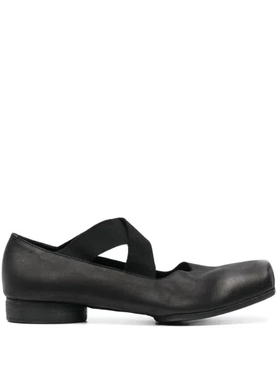 UMA WANG BALLET SHOES,US9001 095 UW900 BLACK