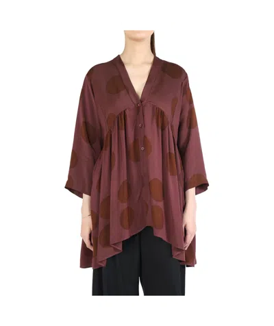 UMA WANG V-NECK BLOUSE