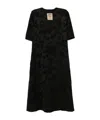 Uma Wang V-neck Mid-length Dress In Black