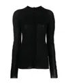 Uma Wang Long Sleeves Top In Black