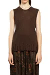 Uma Wang Vests In Brown