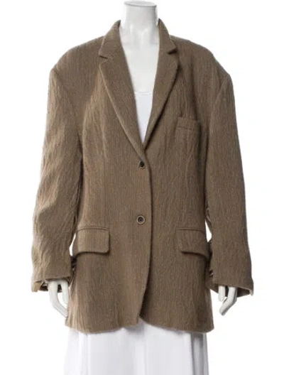 Pre-owned Uma Wang Vintage 2022 Blazer In Brown