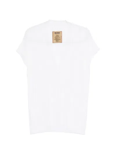 Uma Wang V-neck Knitted Top In White