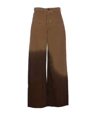 UMA WANG WIDE-LEG CASUAL PANTS