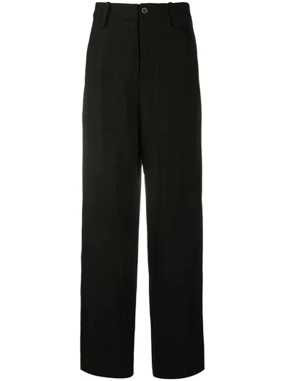 Uma Wang Wide-leg Trousers In Black