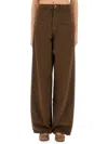Uma Wang High-waisted Wide-leg Pants