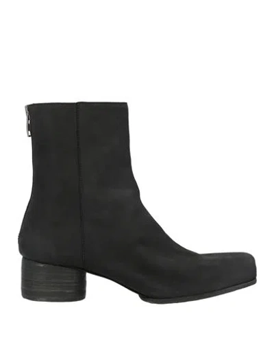 Uma Wang Woman Ankle Boots Black Size 8 Calfskin