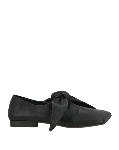 Uma Wang Woman Ballet Flats Black Size 9 Leather