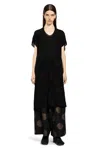 Uma Wang Woman Black Dresses In Black