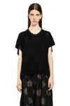 Uma Wang Polka-dot Sweater In Black