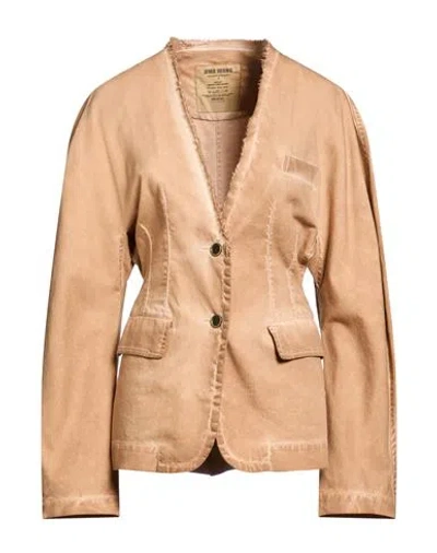 Uma Wang Woman Blazer Blush Size L Cotton In Brown