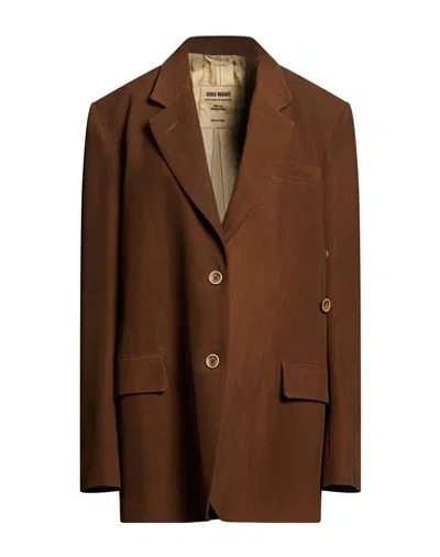 Uma Wang Woman Blazer Brown Size M Viscose