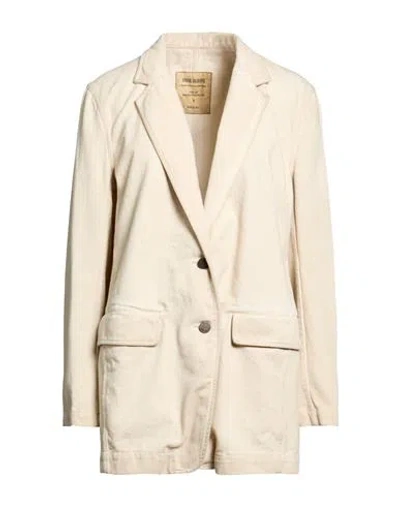 Uma Wang Woman Blazer Off White Size L Cotton In Neutral