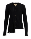 Uma Wang Woman Cardigan Black Size M Cashmere