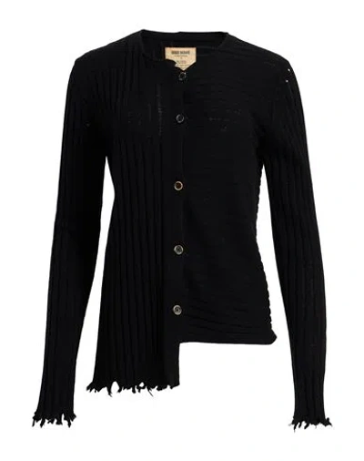 Uma Wang Woman Cardigan Black Size M Cashmere