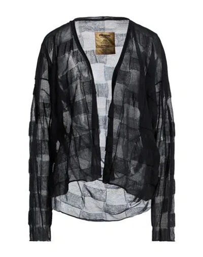 Uma Wang Woman Cardigan Black Size M Cotton, Nylon