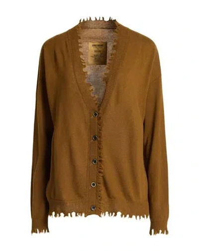 Uma Wang Woman Cardigan Brown Size L Cashmere