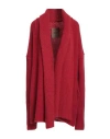 Uma Wang Woman Cardigan Red Size S Polyamide, Alpaca Wool, Wool