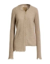 Uma Wang Woman Cardigan Sand Size M Cashmere In Neutral