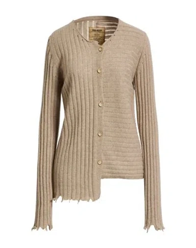 Uma Wang Woman Cardigan Sand Size M Cashmere In Neutral