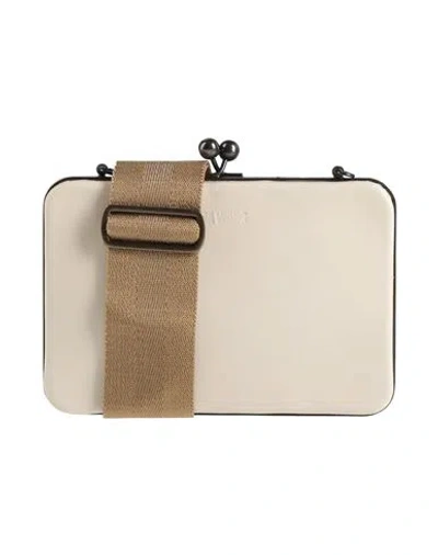 Uma Wang Woman Cross-body Bag Beige Size - Calfskin