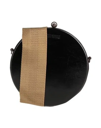 Uma Wang Woman Cross-body Bag Black Size - Leather