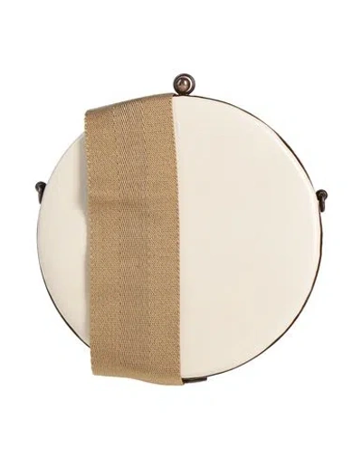 Uma Wang Woman Cross-body Bag White Size - Carbon Fiber