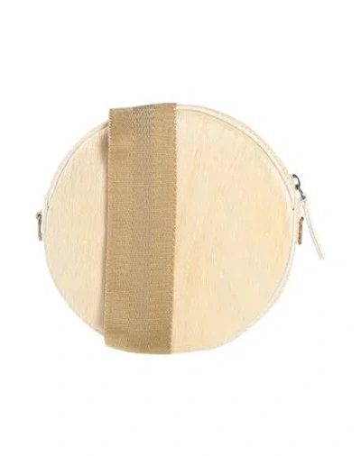 Uma Wang Woman Cross-body Bag Beige Size - Cow Leather