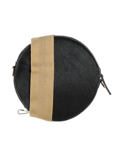 Uma Wang Woman Cross-body Bag Black Size - Cow Leather