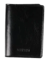 Uma Wang Woman Document Holder Black Size - Cow Leather
