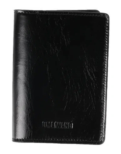 Uma Wang Woman Document Holder Black Size - Cow Leather