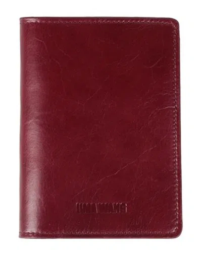 Uma Wang Woman Document Holder Brick Red Size - Cow Leather