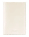 Uma Wang Woman Document Holder Off White Size - Cow Leather In Off White