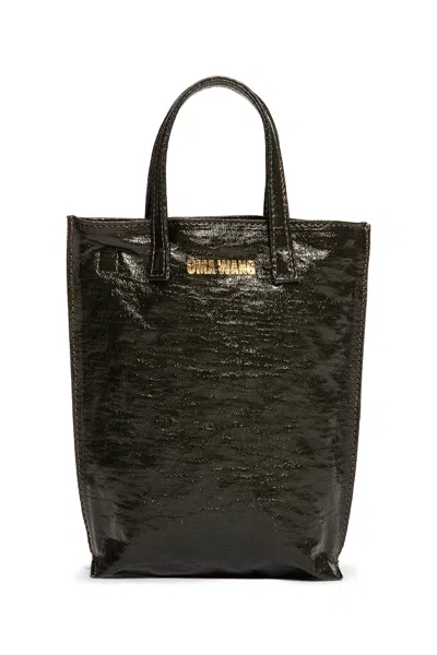 Uma Wang Woman Green Tote Bags