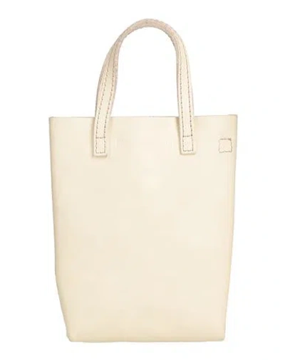 Uma Wang Woman Handbag Ivory Size - Leather In White