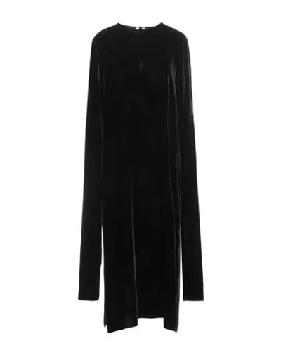 Uma Wang Woman Maxi Dress Black Size M Viscose, Silk