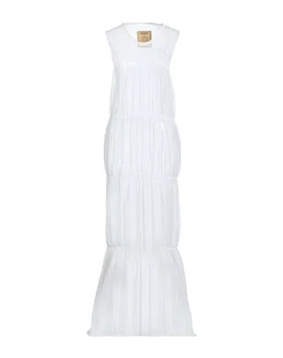 Uma Wang Woman Maxi Dress White Size S Polyamide