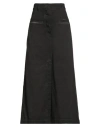 Uma Wang Woman Maxi Skirt Dark Brown Size M Cotton