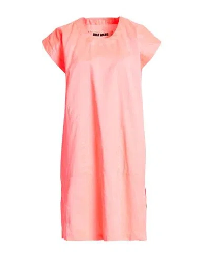 Uma Wang Woman Mini Dress Fuchsia Size M Polyester, Polyamide In Pink