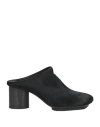 Uma Wang Woman Mules & Clogs Black Size 8 Leather