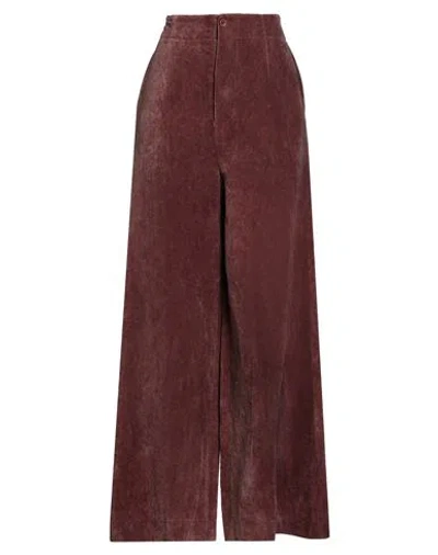 Uma Wang Woman Pants Antique Rose Size M Cotton, Linen In Pink