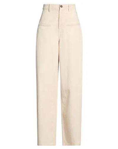 Uma Wang Woman Pants Beige Size L Cotton In Sand