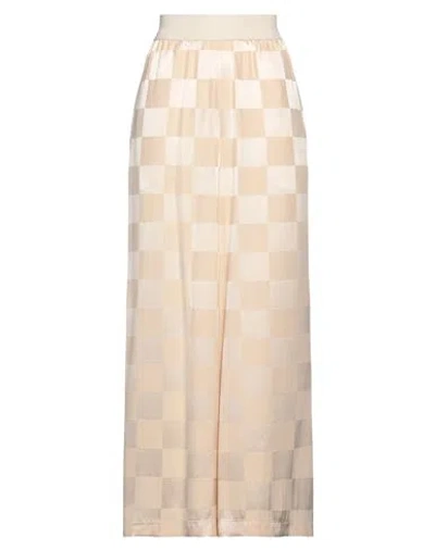 Uma Wang Woman Pants Beige Size L Silk