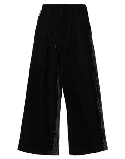 Uma Wang Woman Pants Black Size L Viscose, Polyester, Cotton
