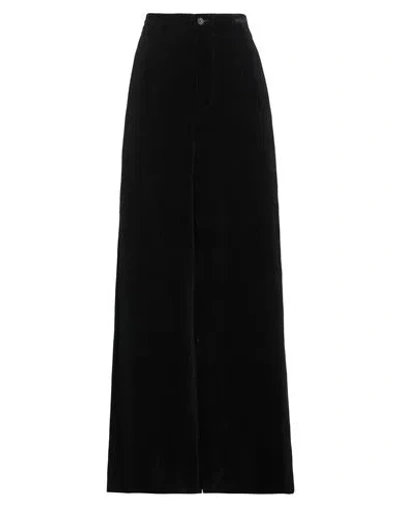 Uma Wang Woman Pants Black Size S Cotton, Linen